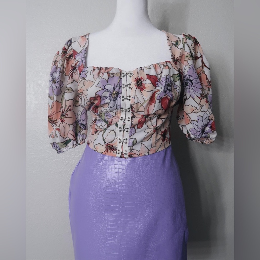 FASHION NOVA TOP & MINI SKIRT